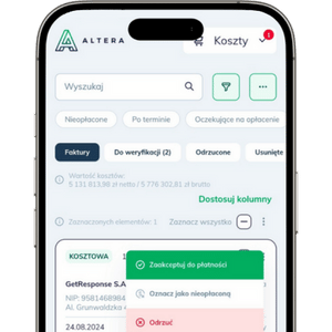 Fakturowanie sprzedaży w Altera.app